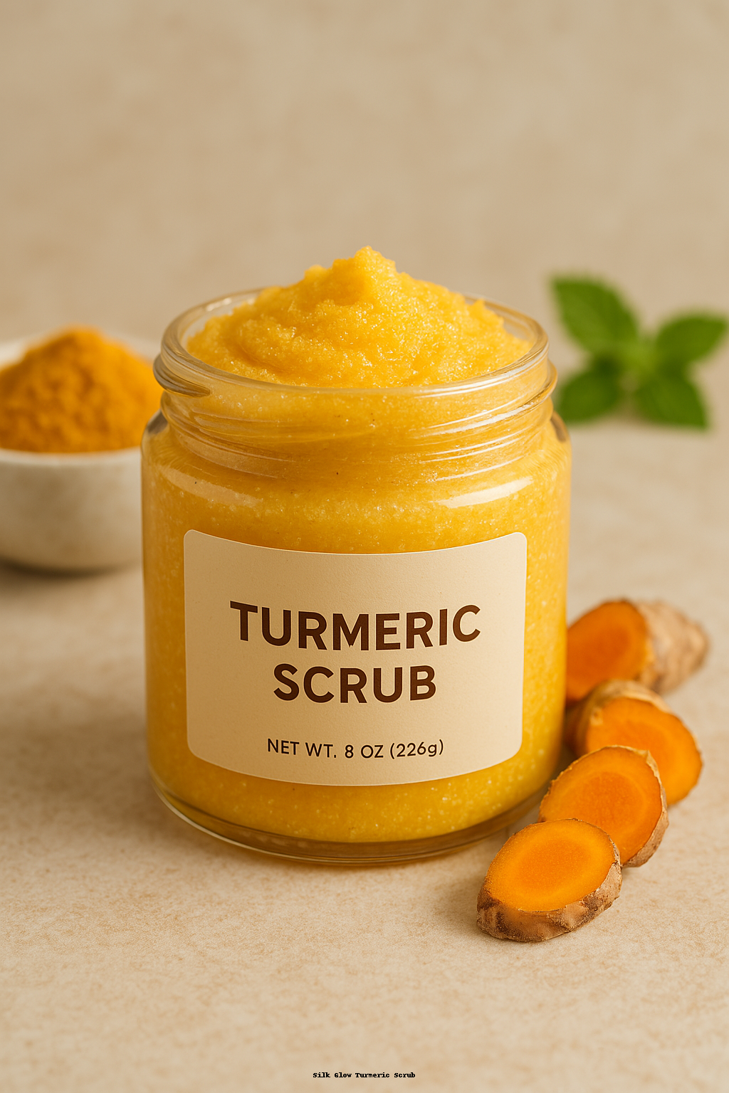 Silk Glow Turmeric Scrub