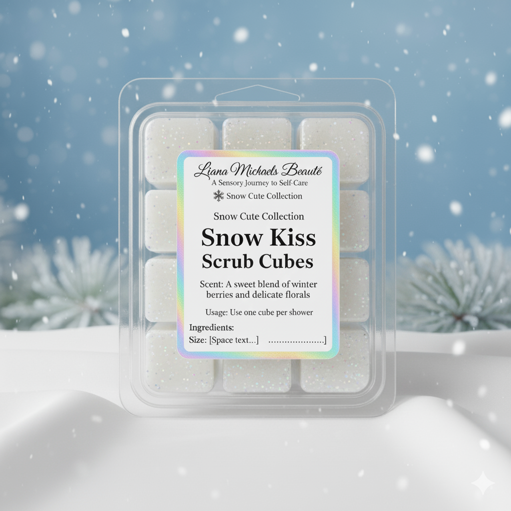Snow Kiss Sugar Scrub Cubes