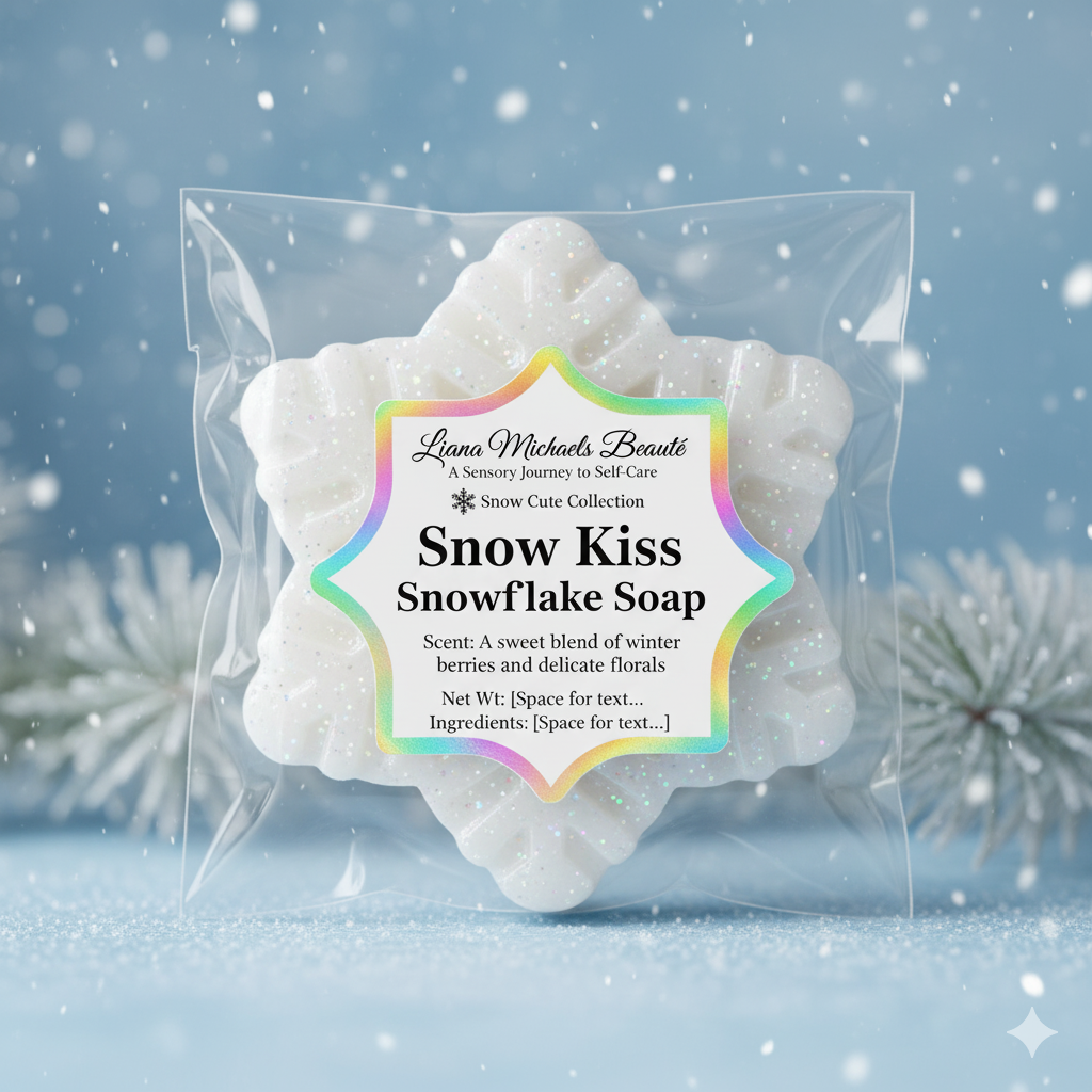 Snow Kiss Snowflake Soap